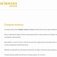 inciensosonline